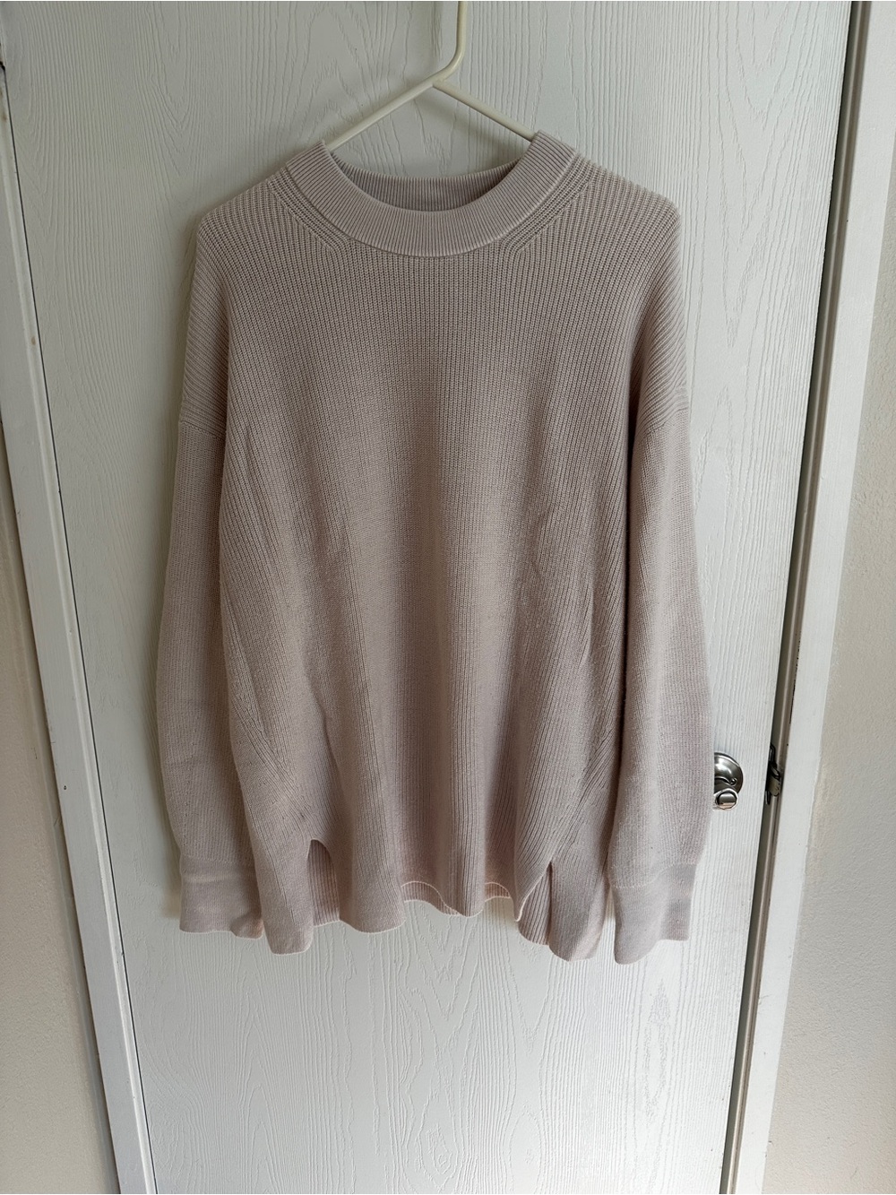 lululemon athletica Crewneck Sweater in White Opal